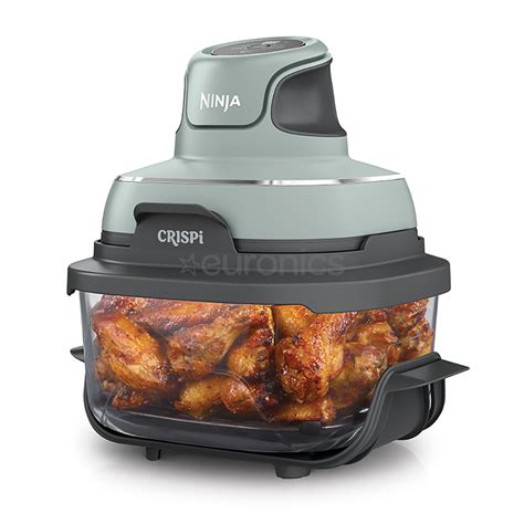 Ninja CRISPi 4-in-1, 1700 W, 3.8 L, green - Portable air fryer ...