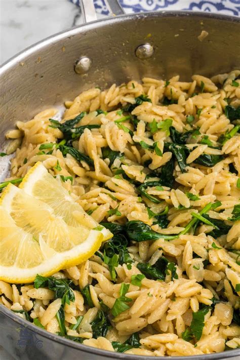 Spinach feta orzo in the kitchen with aggie s kitchen – Artofit