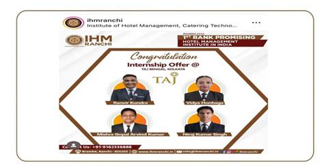 IHM Ranchi | Best Government Hotel Management College in Ranchi ...