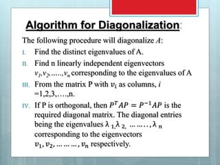 Image result for Diagonalization of Unitary Matrices