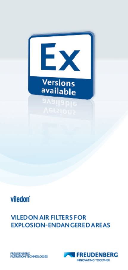 Relevance of ATEX for Air Pollution Control - Freudenberg Filtration ...