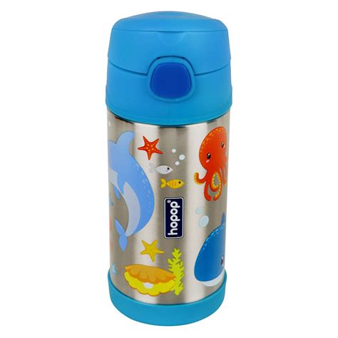 Hopop Insulated Stainless Steel Sipper Water Bottle for Kids | Double ...
