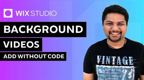 Add background videos to your Wix Studio website