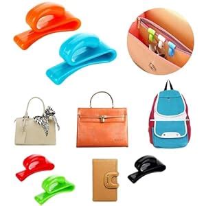 KIDWILL 4pcs Bag Key Clips, Plastic Key Holder Practical Anti Lost Bag ...