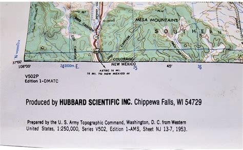 Buy Hubbard Scientific Durango, Colorado Regional Raised Relief Map ...