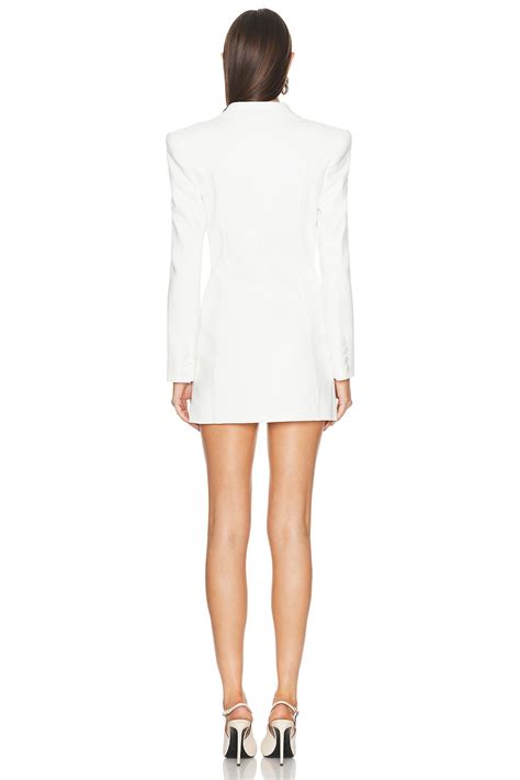 SANS FAFF Amberly Blazer Dress in White | FWRD
