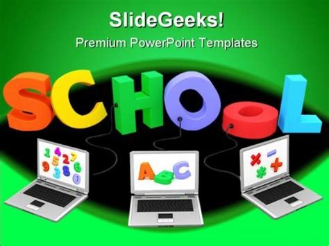 School Education PowerPoint Backgrounds And Templates 1210