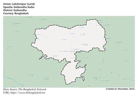 Lakshmipur Union, Gaibandha - map of lakshmipur district bangladesh