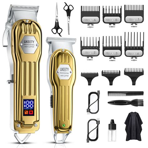 Buy Professional Hair Clippers for Men Zero Gapped Cordless Barber Hair ...