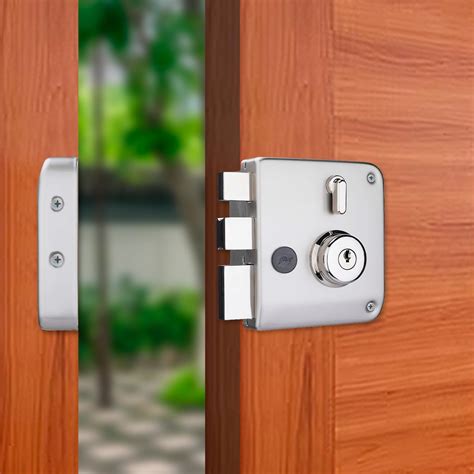 Godrej Rim Lock I Pentabolt Aries 3KS I 5 Bolts I 2C Deadbolt I for ...