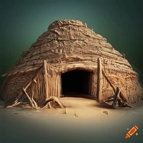 Prehistoric pit house on Craiyon