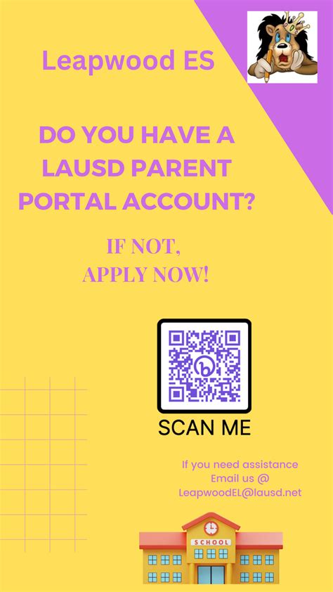 LAUSD Parent Portal 2.0 | Leapwood Elementary