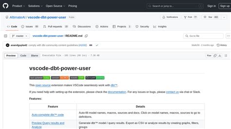 DBT Power User Vscode 的图像结果