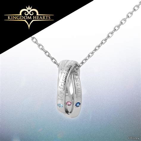 Kingdom Hearts Ring Necklace Silver - KH13 · for Kingdom Hearts