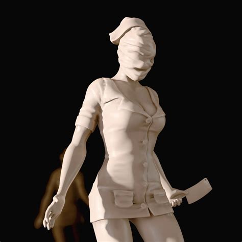 3D Printer Files | 3MF File | Silent Hill Nurse Sculpture | Creality Cloud