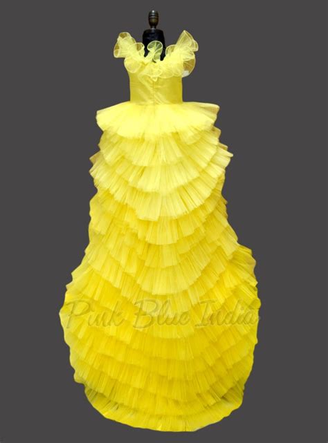 Long Train Dress - Tail Dress Gown Online for Photoshoot