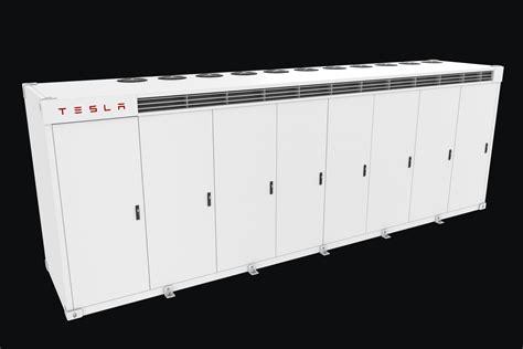 3D Model Energy Storage System Tesla Megapack - TurboSquid 2097020