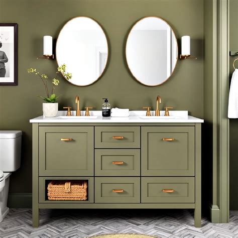 15 Olive Green Bathroom Ideas To Refresh Your Space
