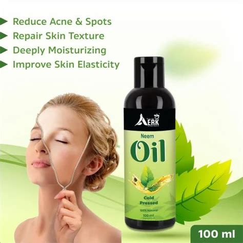 Cold Pressed Neem Oil - 100ml Wooden Cold Pressed Neem Oil Trader ...