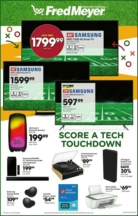 Fred Meyer Electronics Weekly Ad & Specials from January 17