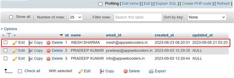 Windev MySQL CRUD 的图像结果