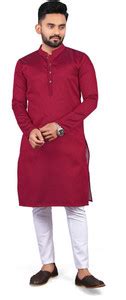 EFFECTIVE Men Solid Straight Kurta - Buy EFFECTIVE Men Solid Straight ...