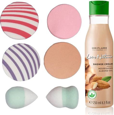 Oriflame Sweden Love Nature Shower Gel with Nourishing Almond Oil 250ml ...