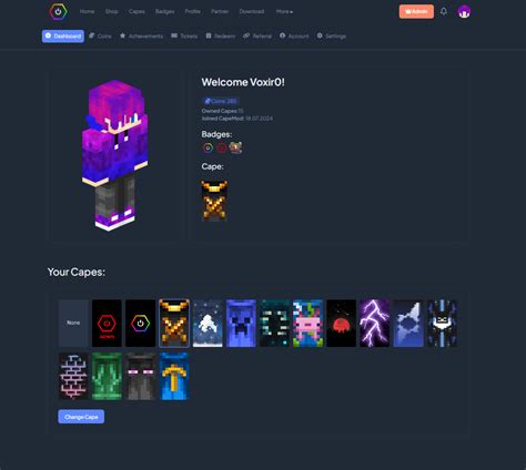 Image result for Minecraft Capes Mod