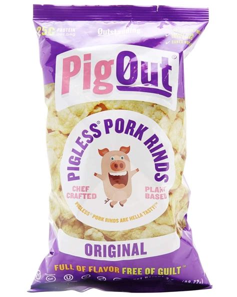 Buy PigOut Pigless Pork Rinds Original -- 3.5 oz Online at Lowest Price ...