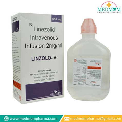 LINZOLO-IV Infusion Medmom Pharmaceuticals LLP