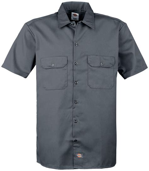 Short Sleeve Work Shirt | Dickies Short-sleeved Shirt | EMP