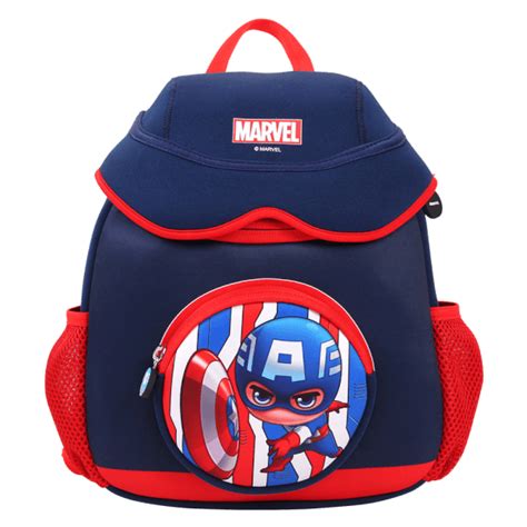 MARVEL CAPTAIN AMERICA KIDS SOFT BACK PACK | Sameo