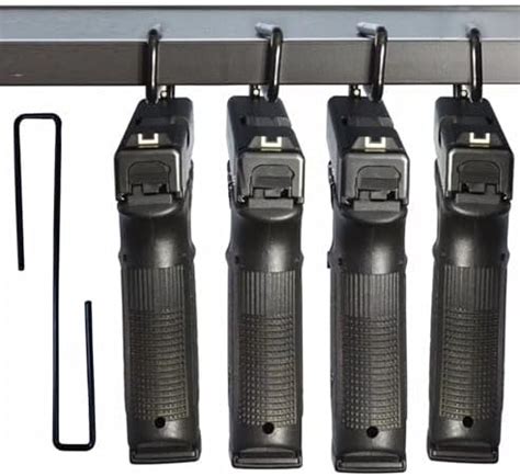 Boomstick Gun Accessories Under Shelf Vinyl Coated Metal Handgun Pistol ...