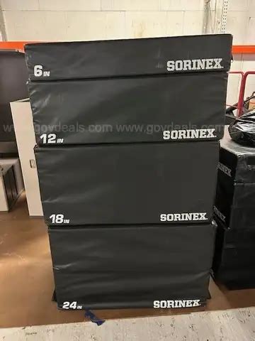 Sorinex Stackable Soft Cushion Jump / Plyo Boxes | GovDeals
