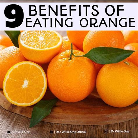 9 Benefits of Eating Oranges - Doc Willie Ong