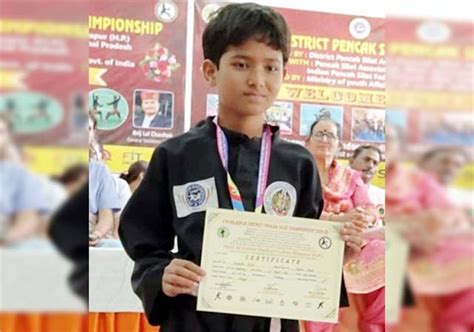 Kinnaur: कल्पा के देवांश बिष्ट ने मार्शल आर्ट प्रतियोगिता में जीता ...