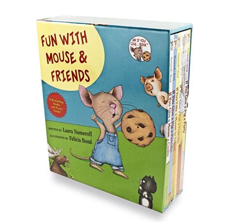 If You Give a Mouse A Cookie 6 book boxed set : Laura Numeroff: Amazon ...