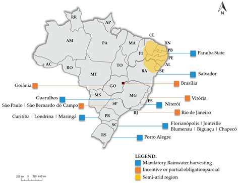 Rainwater Harvesting in Buildings in Brazil: A Literature Review