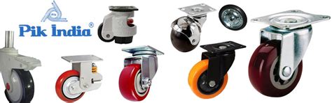 Trolley and casters Wheels Pik India