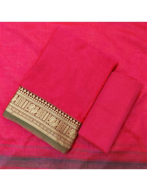 Set 2-5th Aug - Ultra Soft Pink Cotton Maheshwari - Amazing Kanjivaram ...