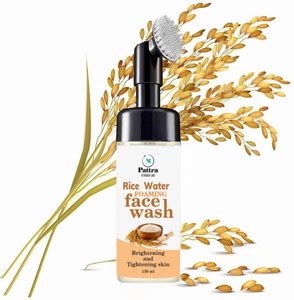 Pattra Rice Water Foaming with Brush For Brighter & tighter Face Face ...