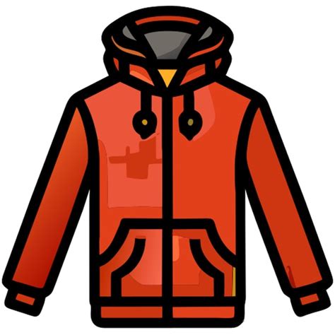 Fleece jacket icon | Premium Vector