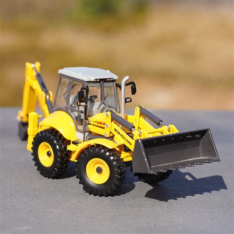 Authentic 1:50 ROS New Holland alloy construction loader truck model d ...