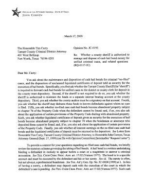 Fillable Online texasattorneygeneral 401 West B&nap Fax Email Print ...