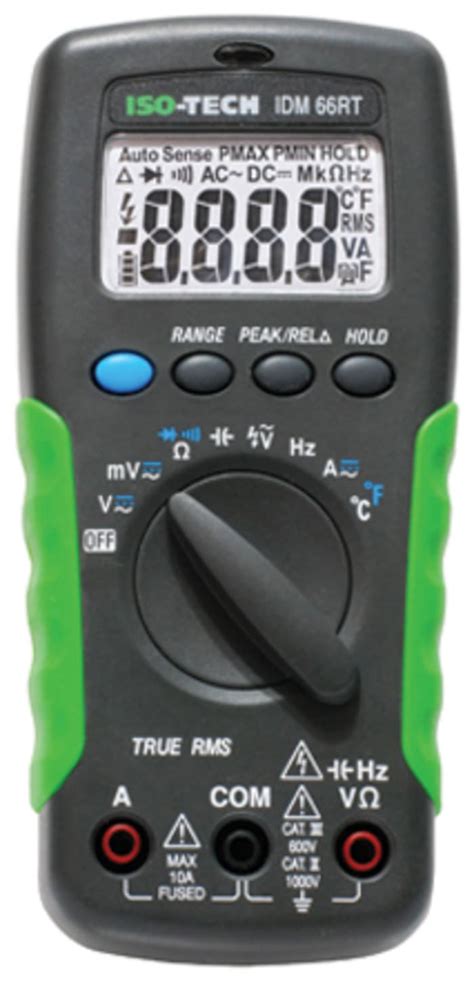 RS PRO | RS PRO IDM66RT Handheld Digital Multimeter, True RMS, 10A ac ...