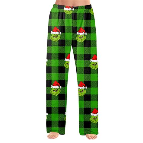 Family Christmas Pants Festive Holiday Pajama Pants for Adults Cozy ...