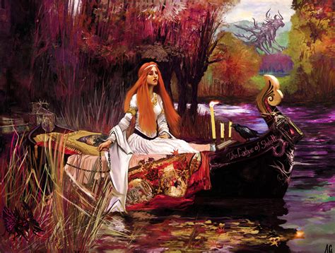 ArtStation - The Ladye of Shalott
