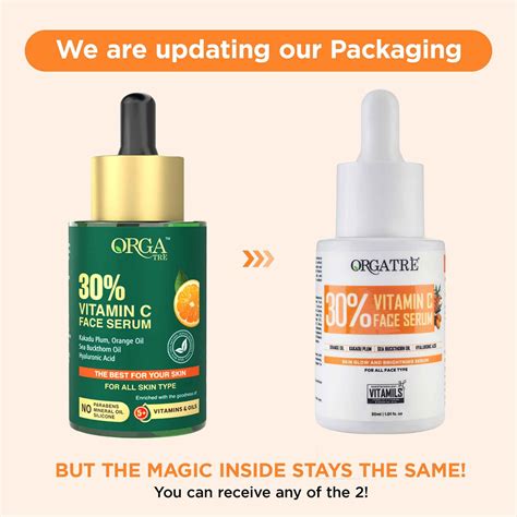 30% Vitamin C Face Serum for Glow & Bright Skin | Vitamin C ...