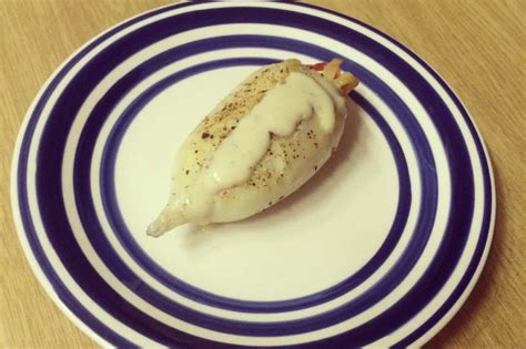 Stuffed Squid Served With Honey Mustard Sauce. Recipe - Food.com