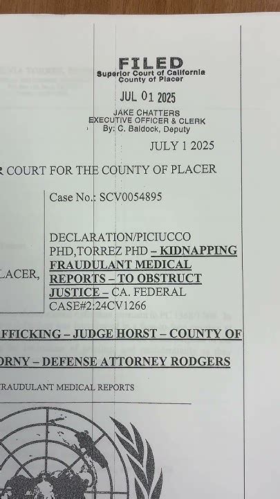 INCOMPETENT TO STAND TRIAL PLACER COUNTY CASE #SCV0054895 - YouTube